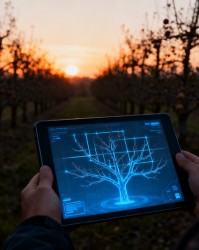 AI图像识别助力果树修剪，智慧农业新实践