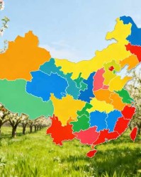 大数据告诉你：花前复剪最佳时机的地域分布图